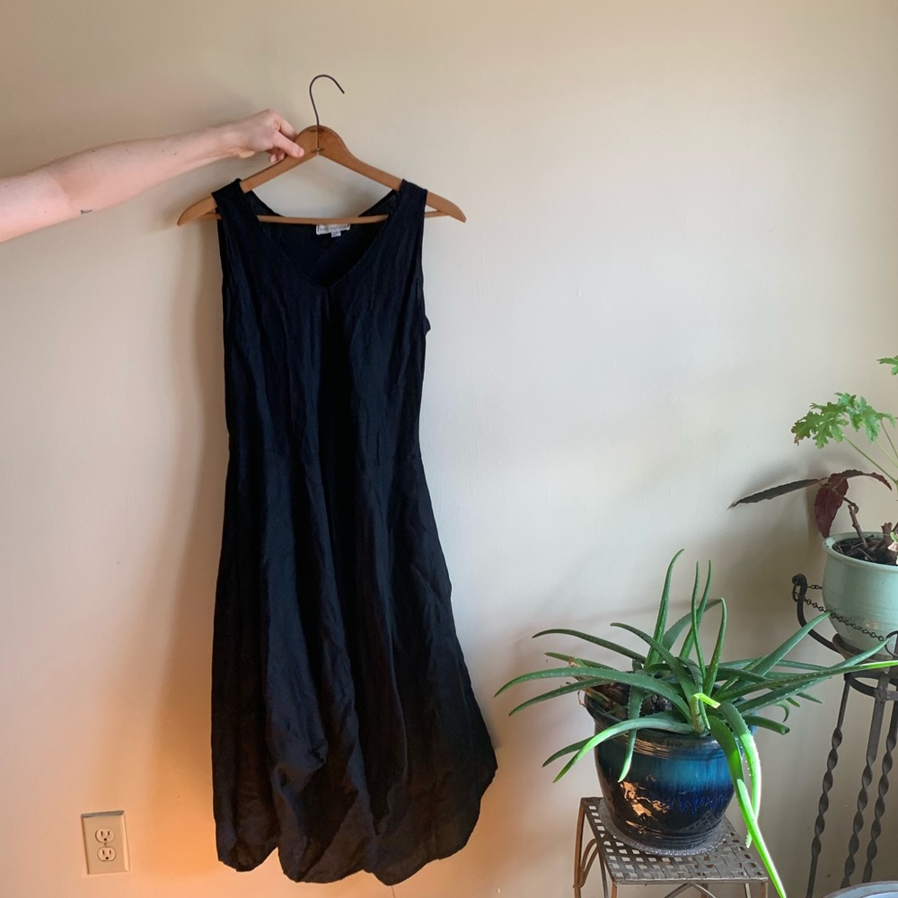 ARTISTS & REVOLUTIONARIES elegant linen dress